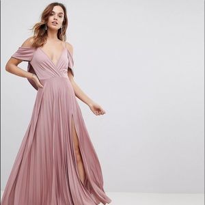 ASOS Off Shoulder Maxi Dress